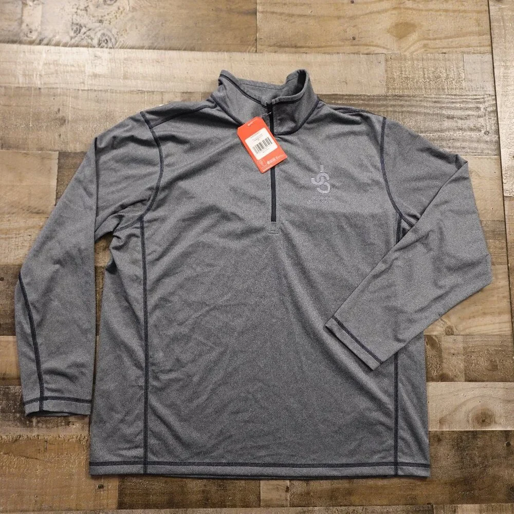 The North Face Tech‎ 1/4 Zip Fleece Pullover Men’s XXL Urban Navy Heather NWT
